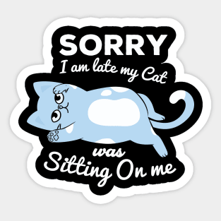 Sarcastic Cat | Hilarious Cat | Funny Cat Sticker